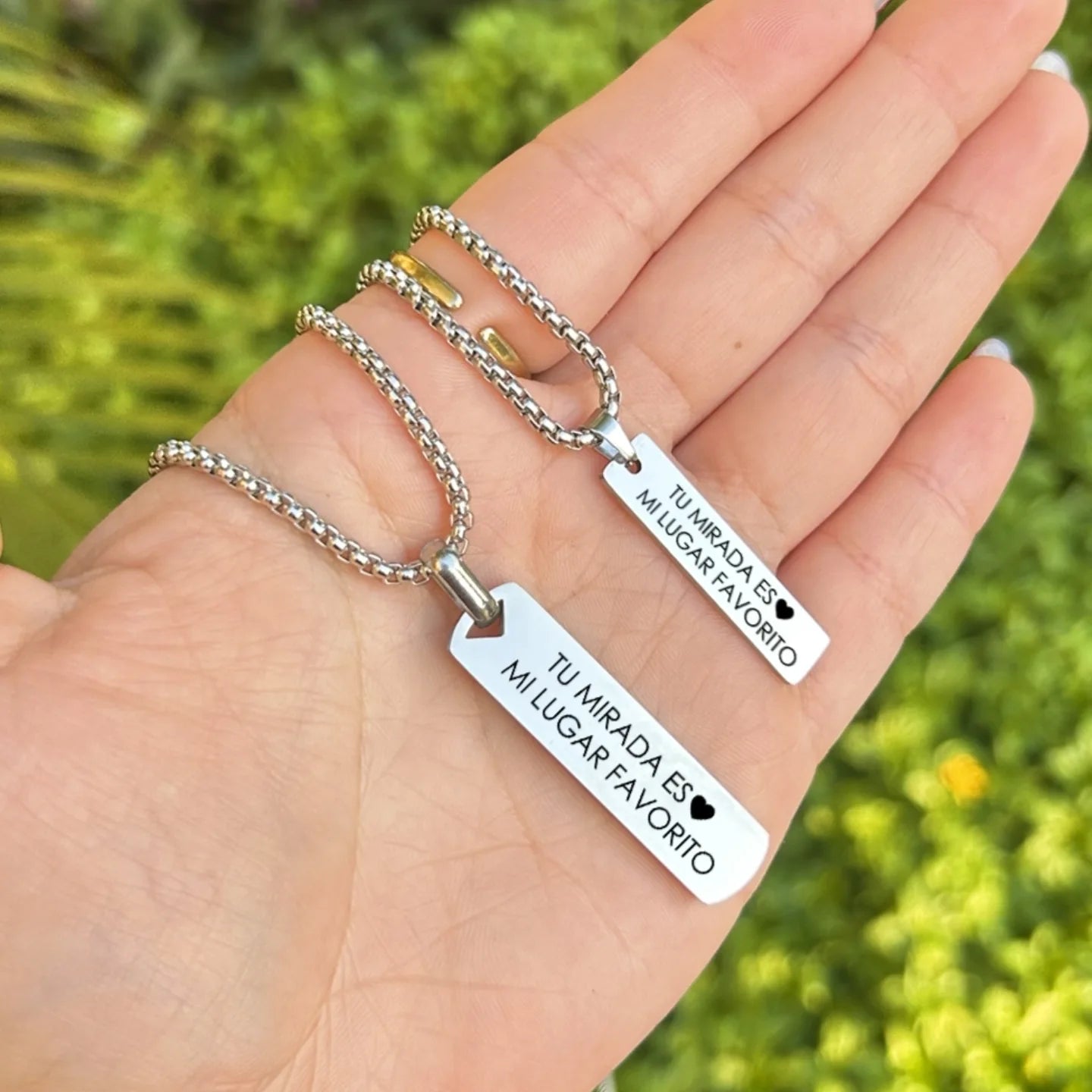 Custom protection necklace